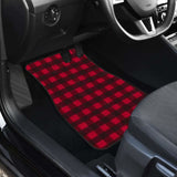 Car Floor Mats - Plaid 105905 - YourCarButBetter