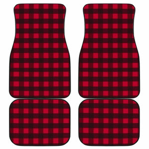 Car Floor Mats - Plaid 105905 - YourCarButBetter