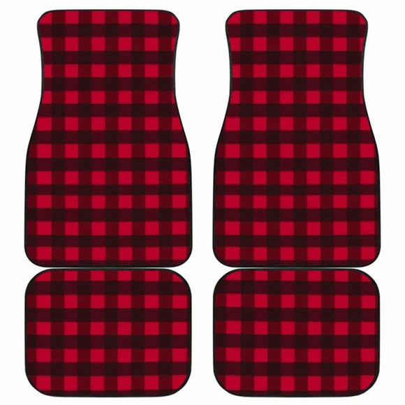 Car Floor Mats - Plaid 105905 - YourCarButBetter