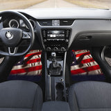 Car Floor Mats with American Flag Pride Custom Design 212501 - YourCarButBetter