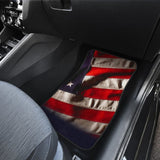 Car Floor Mats with American Flag Pride Custom Design 212501 - YourCarButBetter