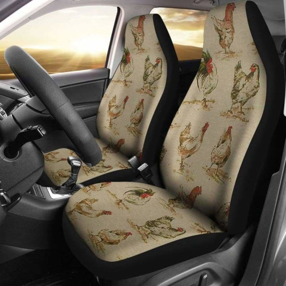 Car Seat Cover Chicken 181703 - YourCarButBetter