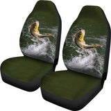 Car Seat Covers - Bass Fishing 113208 - YourCarButBetter