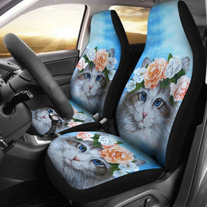 Car Seat Covers - Cat Lovers 08 112428 - YourCarButBetter