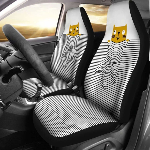 Car Seat Covers - Cat Lovers 13 112428 - YourCarButBetter