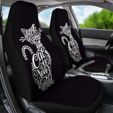 Car Seat Covers - Cat Lovers 19 112428 - YourCarButBetter