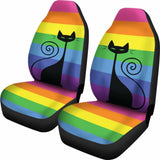 Car Seat Covers - Cat Lovers 21 112428 - YourCarButBetter