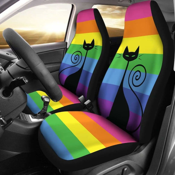 Car Seat Covers - Cat Lovers 21 112428 - YourCarButBetter