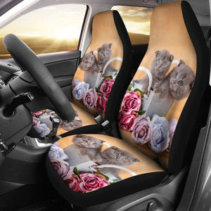 Car Seat Covers - Cat Lovers 24 112428 - YourCarButBetter