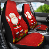 Car Seat Covers Christmas Santa Claus 211603 - YourCarButBetter