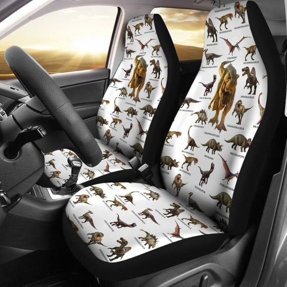 Car Seat Covers - Dinosaur 094209 - YourCarButBetter