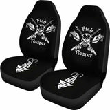 Car Seat Covers - Fishing Reaper 113208 - YourCarButBetter