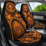 Car Seat Covers - Guam Flag Seal With Maui Moana Tattoo - 174914 - YourCarButBetter