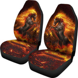 Car Seat Covers - Horse Lovers 03 231007 - YourCarButBetter