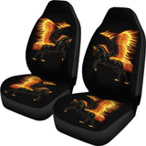 Car Seat Covers - Horse Lovers 04 231007 - YourCarButBetter