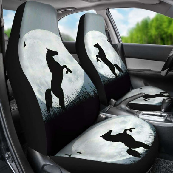 Car Seat Covers - Horse Lovers 07 170804 - YourCarButBetter