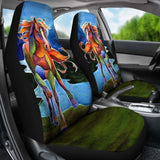 Car Seat Covers - Horse Lovers 14 170804 - YourCarButBetter