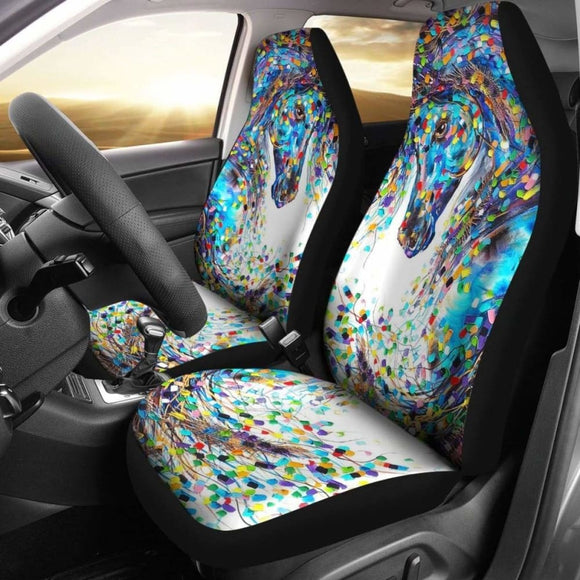 Car Seat Covers - Horse Lovers 16 170804 - YourCarButBetter