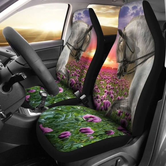 Car Seat Covers - Horse Lovers 22 170804 - YourCarButBetter