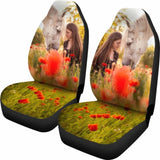 Car Seat Covers - Horse Lovers 23 170804 - YourCarButBetter