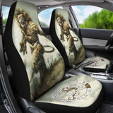 Car Seat Covers - Lion Astrological Zodiac 203608 - YourCarButBetter