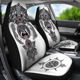 Car Seat Covers - Viking Tattoo 093223 - YourCarButBetter