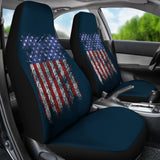 Car Seat Covers With American Flag Pride 211206 - YourCarButBetter