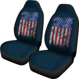 Car Seat Covers With American Flag Pride 211206 - YourCarButBetter