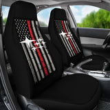 Car Seat Covers With Subaru Mixed Thin Red Line 212803 - YourCarButBetter