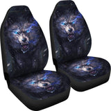 Car Seat Covers Wolf Sharp Eyes Ferocious 212502 - YourCarButBetter