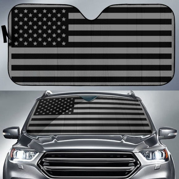 Car Sun Shade American Flag 172609 - YourCarButBetter