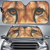 Car Sun Shade Lion Eyes 172609 - YourCarButBetter