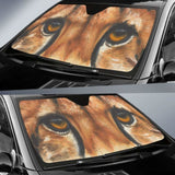 Car Sun Shade Lion Eyes 172609 - YourCarButBetter