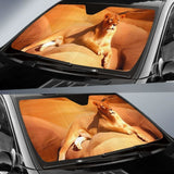 Car Sun Shade Lioness 172609 - YourCarButBetter