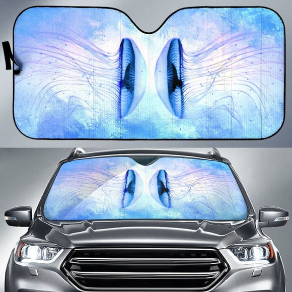 Car Sun Shade With Jellyfish Sea Life Print 182102 - YourCarButBetter