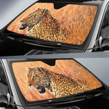 Car Sun Shades With Leopard Print 172609 - YourCarButBetter