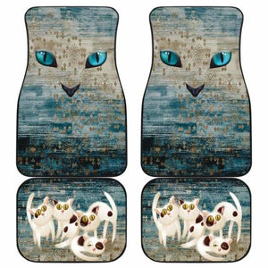 Cat Eyes Car Floor Mat 112428 - YourCarButBetter