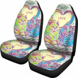 Cat Love Car Seat Covers 112428 - YourCarButBetter