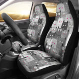 Cat Pattern Cute Car Seat Covers Amazing Fan gift Ideas 210101 - YourCarButBetter