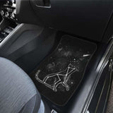 Cat Star Sky In Black Theme Car Floor Mats 112428 - YourCarButBetter