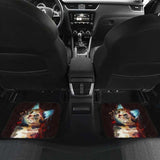 Cat Water Colour Car Floor Mats 112428 - YourCarButBetter