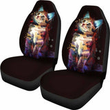 Cat Water Colour Seat Covers 112428 - YourCarButBetter