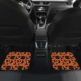 Cat Witch Halloween Car Floor Mats 102802 - YourCarButBetter