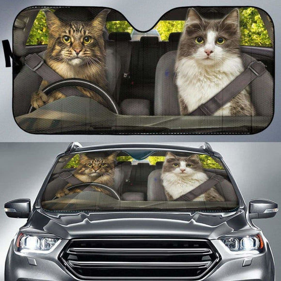 Cats 1 - Auto Sun Shade 102507 - YourCarButBetter