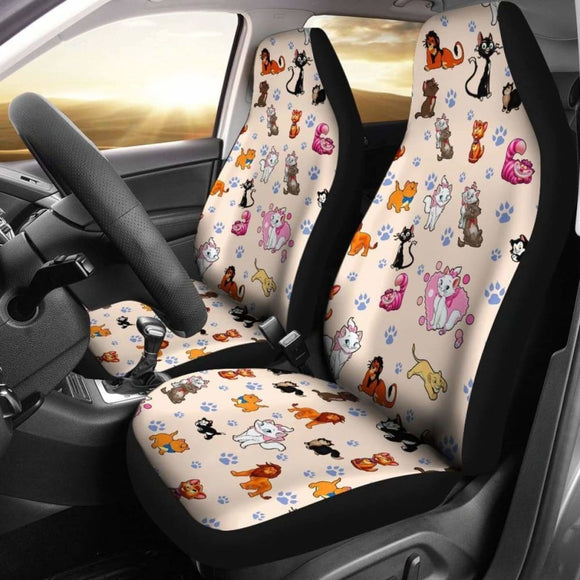 Cats Car Seat Cover 112428 - YourCarButBetter