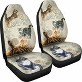 Cats - Car Seat Covers 112428 - YourCarButBetter