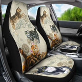 Cats - Car Seat Covers 112428 - YourCarButBetter