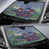 Cats Sun Shade 102507 - YourCarButBetter