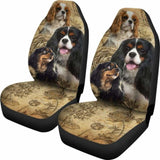 Cavalier King Charles Spaniel Car Seat Covers 195016 - YourCarButBetter