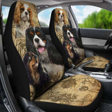 Cavalier King Charles Spaniel Car Seat Covers 195016 - YourCarButBetter